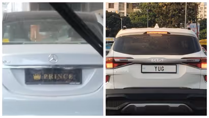 vehicles without number plates in Pune