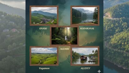 Hidden tourist places in South India