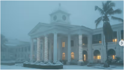 kerala secretariat snow