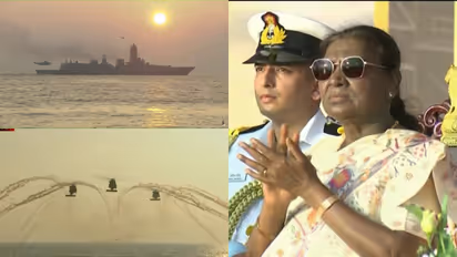 Navy Day Droupadi Murmu