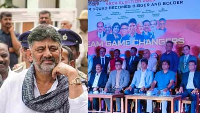 DK Shivakumar KSCA Election