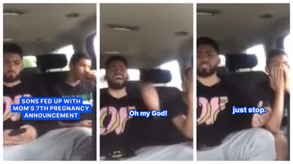 eldest children reacting to finding out their mother is pregnant for the seventh time