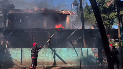 varkala beach fire accident