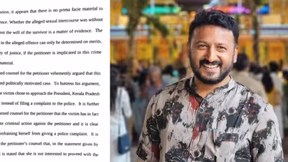 rahul mamkootathil bail order