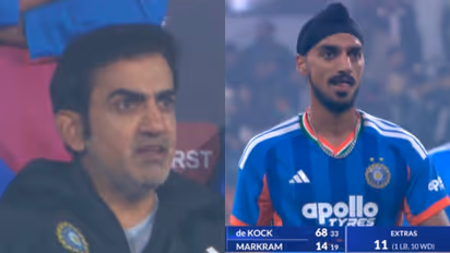 Gautam Gambhir-Arshdeep Singh