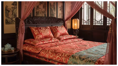 Chinese traditional bed