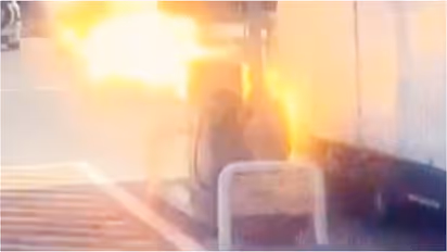 fuel tank explosion