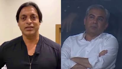 Shoaib Akhtar and Mohsin Naqvi