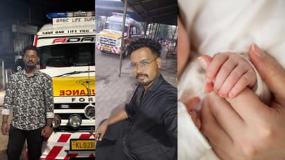 ambulance driver rahul save newborn child in kollam
