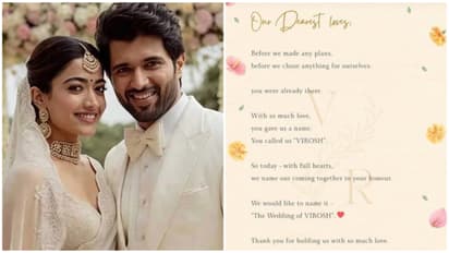 vijay deverakonda and rashmika mandanna Wedding