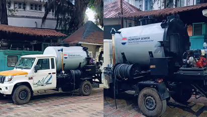 scavenging machine launched in thiruvananthapuram