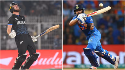 Finn Allen and Virat Kohli