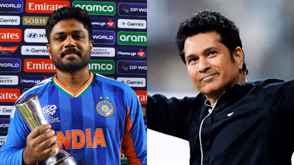 Sanju Samson and Sachin Tendulkar