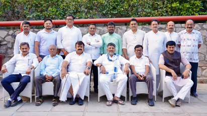 DK Shivakumar With Odisha MLAs