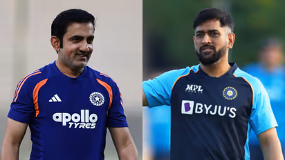 Gautam Gambhir and MS Dhoni