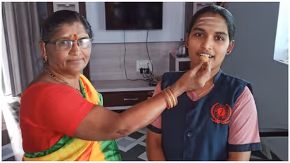 Sangeeta Topper in PUC Arts