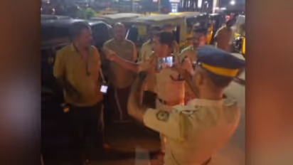 auto police dispute trivandrum