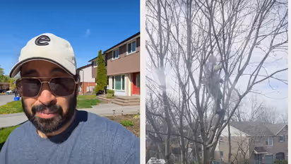 Indian man in Canada