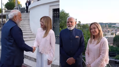 narendra modi, giorgia meloni