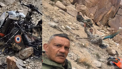 Army Cheetah Helicopter Crash