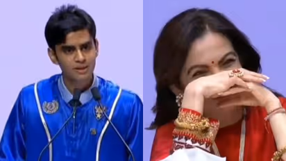DAIS Student Makes Nita Ambani Laugh