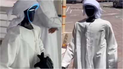 robot in dubai