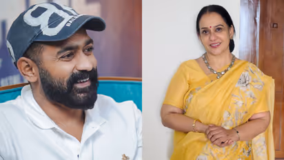 Asif Ali and Maala Parvathi