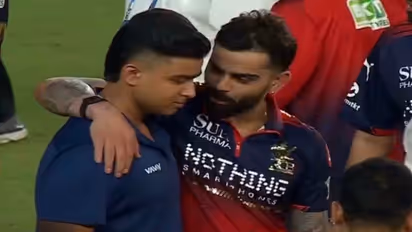 Vaibhav Sooryavanshi and Virat Kohli
