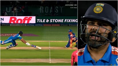 Rohit Sharma Run Out