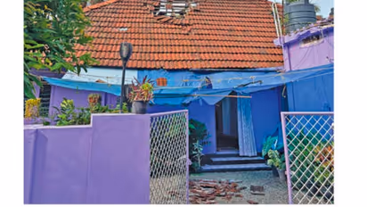 aircraft wind damages house roof near nedumbassery airport