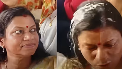 ksrtc priyadarshini bus develops fault during first service