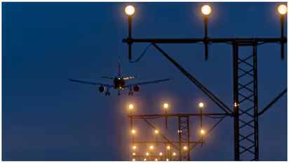 Mangaluru airport runway approach lights 900m