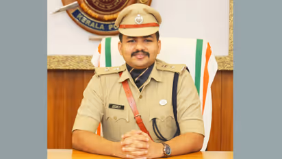 nidhin raj takes charge as kasaragod district police chief in rare appointment