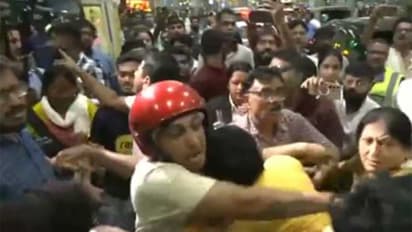 Kolkata Airport BJP TMC Clash