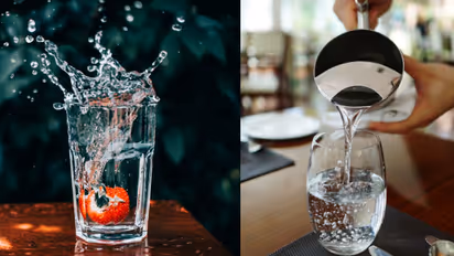 drinking water
