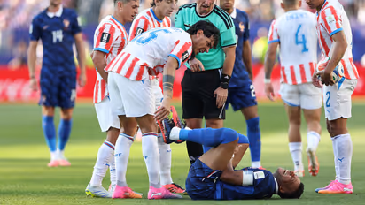 Mbappe Fouled