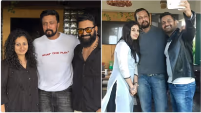 Rishab Shetty Pragathi Shetty Kichcha Sudeep