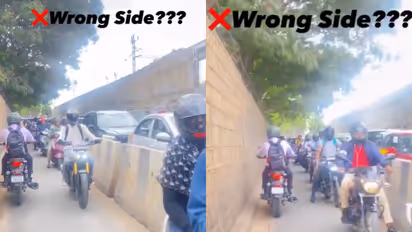 Bengaluru wrong-side driving