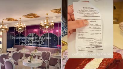Basque Bakery responds to viral ₹5,250 dessert review online