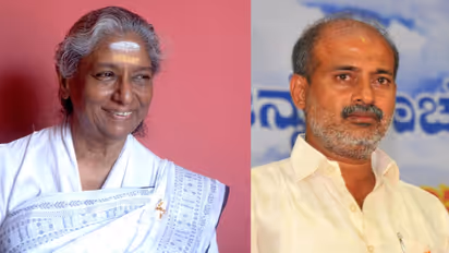 S Janaki and Sara Mahesh