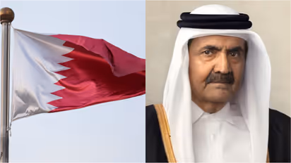 Qatar flag, Sheikh Hamad bin Khalifa