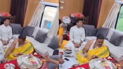 Religious Ceremony Inside Moving Train Goes Viral
