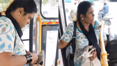 Woman allegedly caught stealing BMTC conductor's bag in Bengaluru