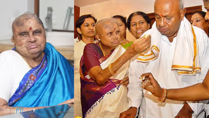 HD Chennamma funeral
