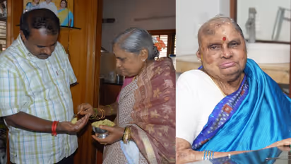 HD Kumaraswamy On Mother