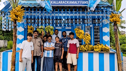 argentina fan in kochi to give free bananas after team reaches world cup final