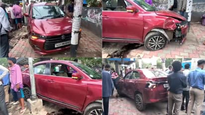 Bengaluru New test drive Car Accident