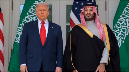 donald trump with saudi crown prince