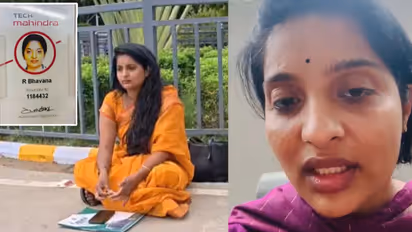 Tech Mahindra Lady Employee
