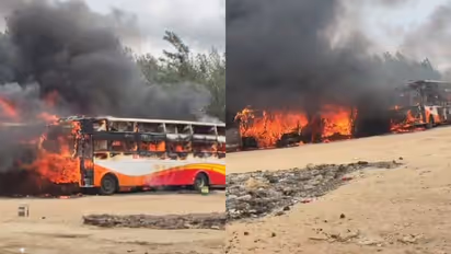 BENGALURU BUS FIRE
